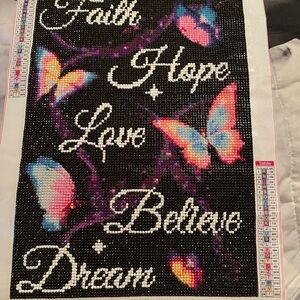 Colorful Butterfly Diamond Painting